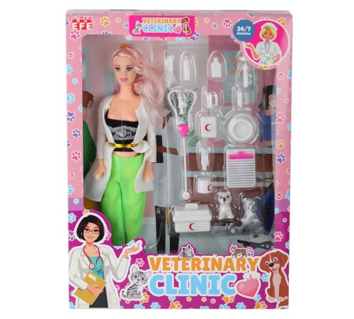 875 Veteriner Manken Bebek -Efe Toys