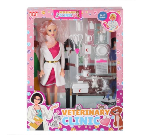 875 Veteriner Manken Bebek -Efe Toys