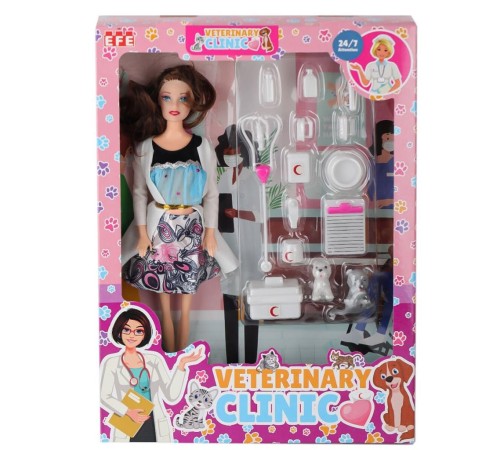 875 Veteriner Manken Bebek -Efe Toys