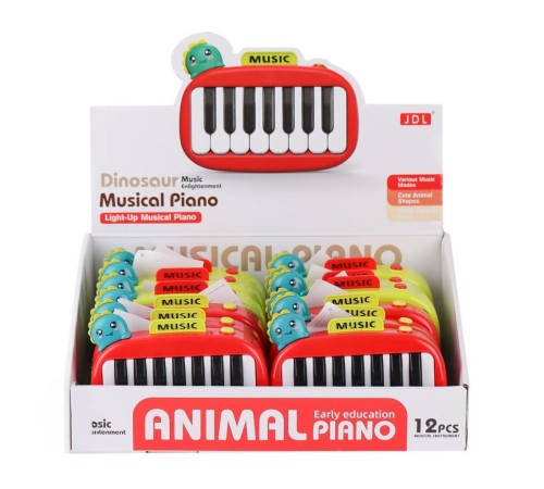 8898-1B Dinazor Işıklı Müzikal Baby Piano 8898-1B Dinazor Işıklı Müzikal Baby Piano