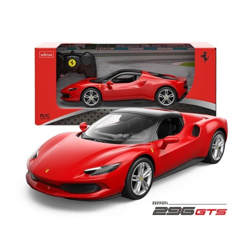 94600 Kumandalı Ferrari 296 GTS 1:16 Kırmızı 94600 Kumandalı Ferrari 296 GTS 1:16 Kırmızı