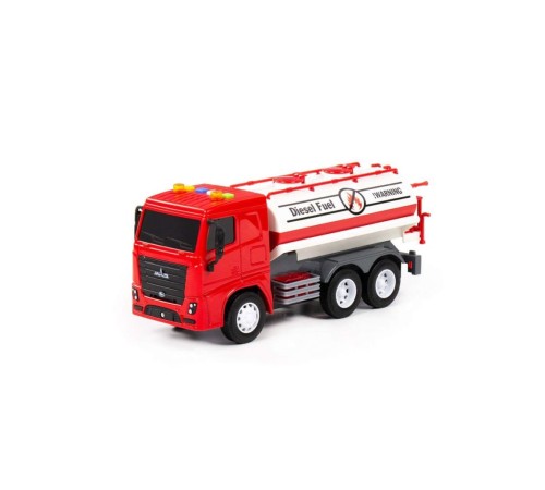 96296 CITY Sürtmeli V2 Tanker Işıklı ve Sesli Kırmızı Kabin Kutuda - Polesie 96296 CITY Sürtmeli V2 Tanker Işıklı ve Sesli Kırmızı Kabin Kutuda - Polesie