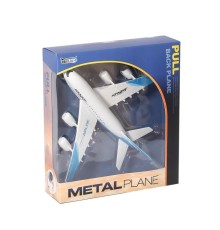 A380-1A Metal Çekbırak Yolcu Uçağı -Canem Oyuncak