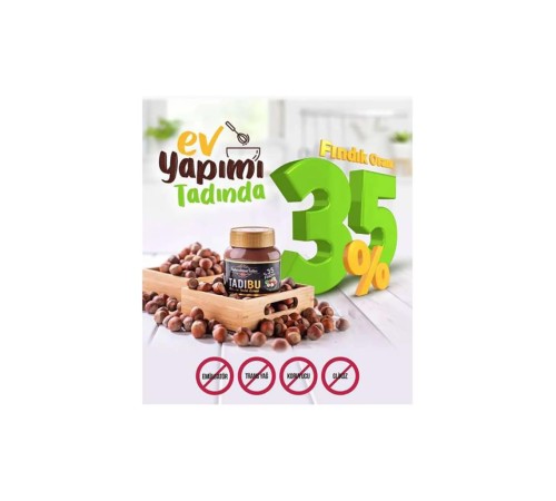 Abdurrahman Tatlıcı Tadıbu Parçacıklı Fındık Ezmesi 330 Gr