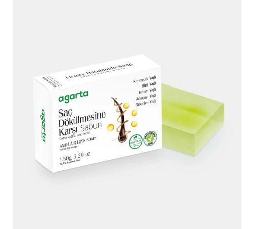Cilt Bakım Sabunu 150 Gr Saç Dökülmesine Karşı Cilt Bakım Sabunu 150 Gr Saç Dökülmesine Karşı