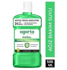 Agarta Doğal Ağız Bakım Suyu 500 ml Nane Özlü