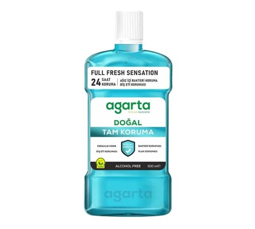 Agarta Doğal Ağız Bakım Suyu 500 ml Tam Koruma
