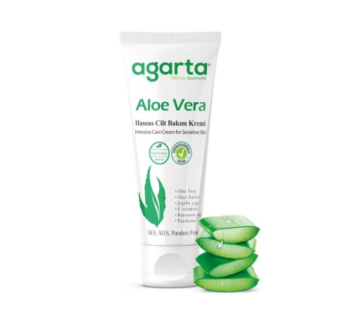 Doğal Cilt Bakım Kremi 75 ml Aloe Vera Doğal Cilt Bakım Kremi 75 ml Aloe Vera
