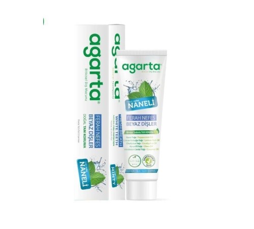Agarta Doğal Diş Macunu 100 ml Nane Özlü
