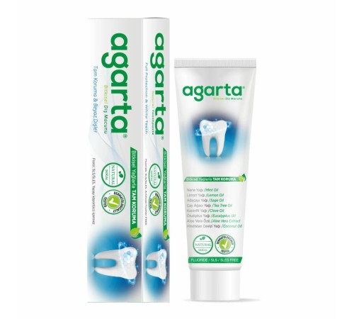 Doğal Diş Macunu 100ml Bitki Özlü Doğal Diş Macunu 100ml Bitki Özlü