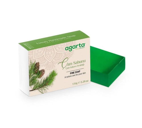 Agarta El Yapımı Güzellik Sabunu 150 Gr Çam Özlü Agarta El Yapımı Güzellik Sabunu 150 Gr Çam Özlü