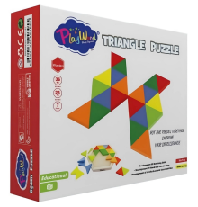 Ahşap Üçgen Puzzle