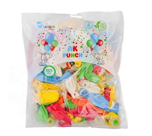 AK-01 Punch Balon 100 Adet AK-01 Punch Balon 100 Adet