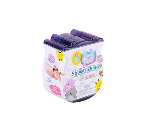 AL0001-1 Squish-a-longs 2 Figür + Yüzük Sürpriz Paket 24lü Display  Seri 1