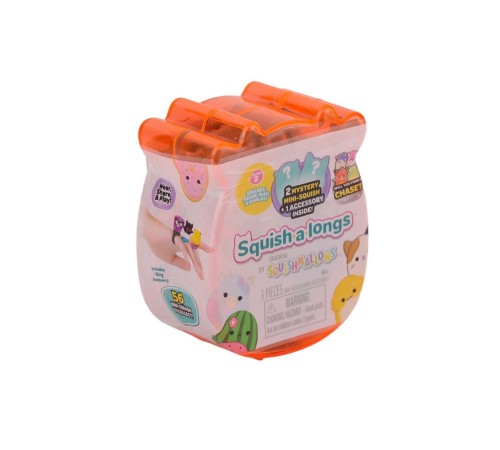 AL0001 Squish a longs 2 Figür + Yüzük Sürpriz Paket Seri 2