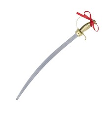 Altın Renk Kabzalı Zararsız Oyuncak Şövalye Kılıcı – 68 cm (Plastik)