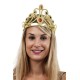AltınRenkPlastikPrensesTacıKraliçeTacı60cm