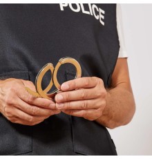 Anahtarlı Oyuncak Metal Kelepçe Polis Kelepçesi