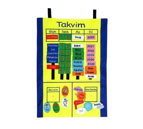 AND-5121 CIRTLI TAKVİM PANO AND-5121 CIRTLI TAKVİM PANO
