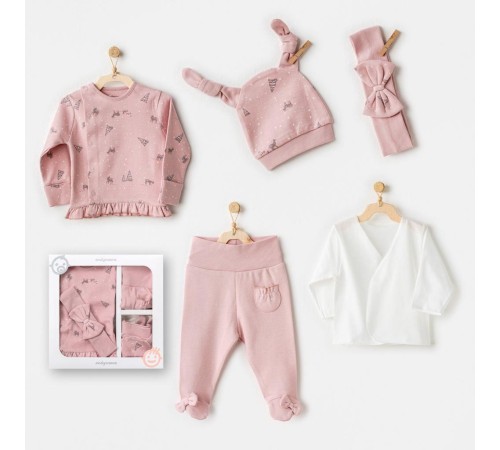Andywawa AC25040 Puppy Gazelle 5'Li Hastane Çıkışı Pink Andywawa AC25040 Puppy Gazelle 5'Li Hastane Çıkışı Pink
