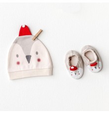 Andywawa AC25348 Penguin Bebek Şapka Takım Ekru