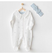 Andywawa AC25644 Cuddly Bunny Bear Tulum Takım Ekru