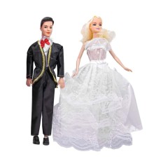 Anlily Gelin ve Damat Bebekler