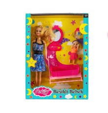 Anlily Kutulu Beşikli Bebek