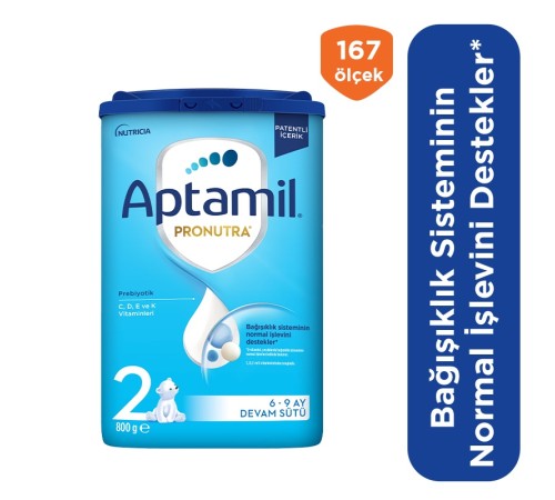 Aptamil Devam Sütü Maması No2 6-9 Ay 800 Gr