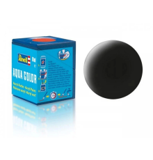 Aqua Color Black - Mat Boya - 18 ml