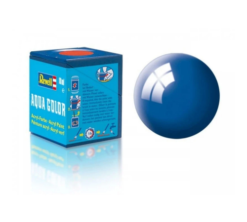 Aqua Color Blue - Gloss Boya - 18 ml Aqua Color Blue - Gloss Boya - 18 ml