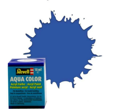 Aqua Color Blue - Mat Boya- 18 ml Aqua Color Blue - Mat Boya- 18 ml