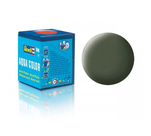 Aqua Color Bronze Green - Mat Boya - 18 ml Aqua Color Bronze Green - Mat Boya - 18 ml