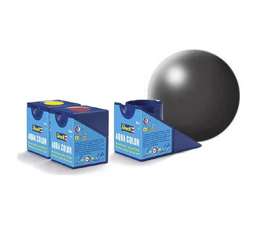 Aqua Color Dark Grey - Silk Boya- 18 ml Aqua Color Dark Grey - Silk Boya- 18 ml