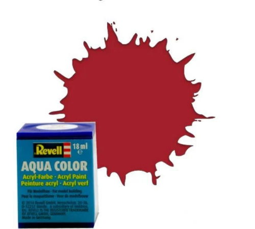 Aqua Color Ferrari Red - Gloss Boya- 18 ml Aqua Color Ferrari Red - Gloss Boya- 18 ml