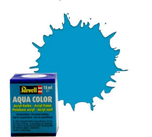 Aqua Color Light Blue - Gloss Boya- 18 ml Aqua Color Light Blue - Gloss Boya- 18 ml