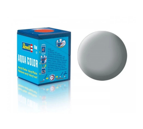 Aqua Color Light Grey - Mat Boya- 18 ml Aqua Color Light Grey - Mat Boya- 18 ml