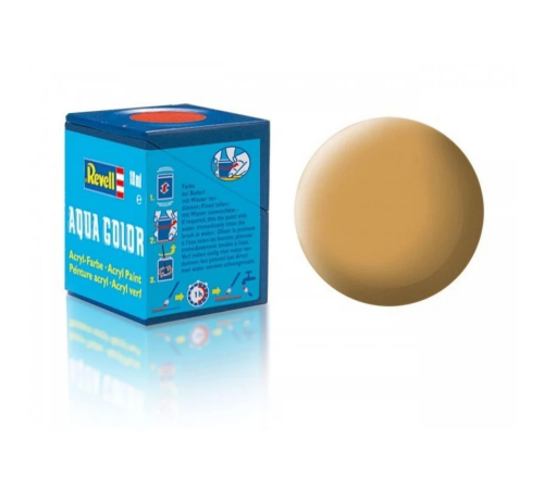 Aqua Color Ochre Brown - Mat Boya- 18 ml Aqua Color Ochre Brown - Mat Boya- 18 ml