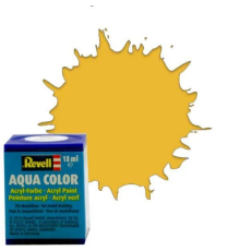 Aqua Color Sandy Yellow - Mat Boya- 18 ml