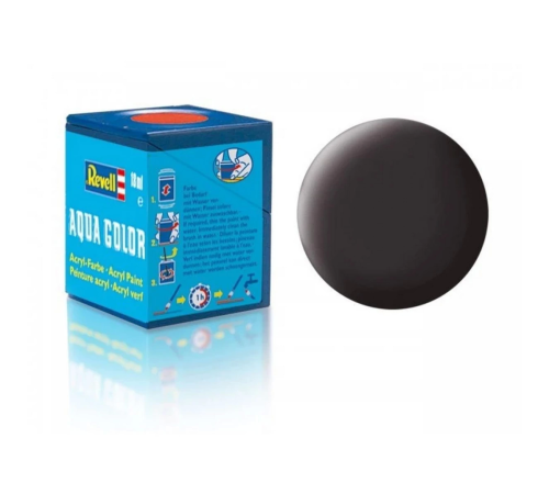 Aqua Color Tar Black - Mat Boya - 18 ml Aqua Color Tar Black - Mat Boya - 18 ml