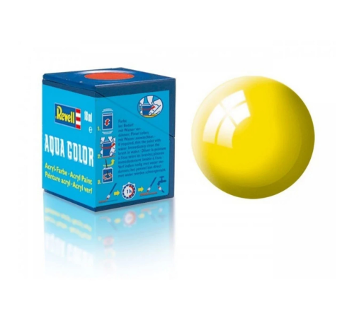 Aqua Color Yellow - Gloss Boya- 18 ml Aqua Color Yellow - Gloss Boya- 18 ml