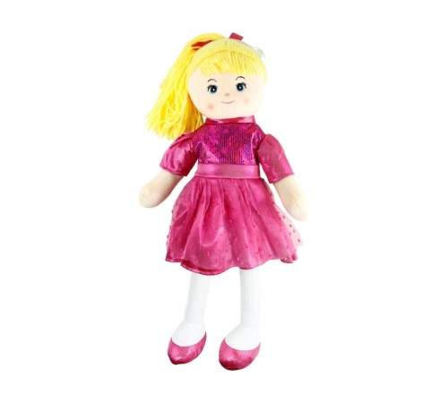 AY950C Parlak Elbiseli Bez Bebek 50 cm -Vardem AY950C Parlak Elbiseli Bez Bebek 50 cm -Vardem