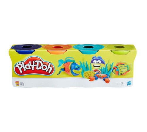 B5517 Play-Doh 4'lü Hamur / +2 yaş B5517 Play-Doh 4'lü Hamur / +2 yaş