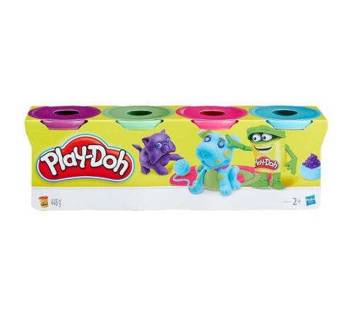 B5517 Play-Doh 4'lü Hamur / +2 yaş B5517 Play-Doh 4'lü Hamur / +2 yaş