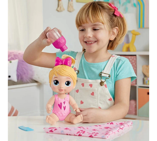Baby Alive Bebeğimle Şampuan Eğlencesi Sarışın F9119