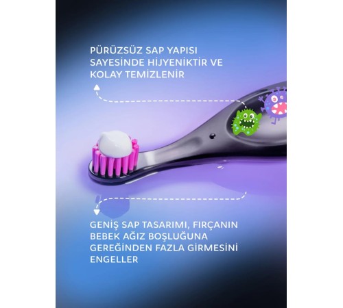 .Baby Neon Ekstra Soft Diş Fırçası 0-3 Yaş