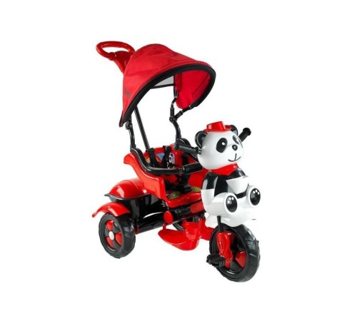 Babyhope 127 Little Panda 3 Tekerli Kontrollü Bisiklet Kırmızı-Siyah Babyhope 127 Little Panda 3 Tekerli Kontrollü Bisiklet Kırmızı-Siyah