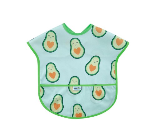 BabyJem Baskılı BLW Kolsuz Önlük 788 Avokado BabyJem Baskılı BLW Kolsuz Önlük 788 Avokado