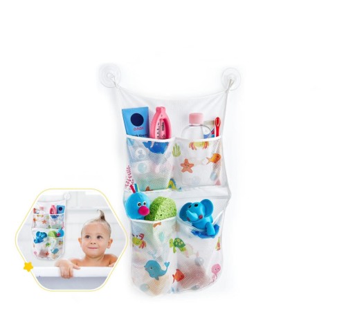 Bebek Banyo Oyuncak Torbası 469 Beyaz Bebek Banyo Oyuncak Torbası 469 Beyaz