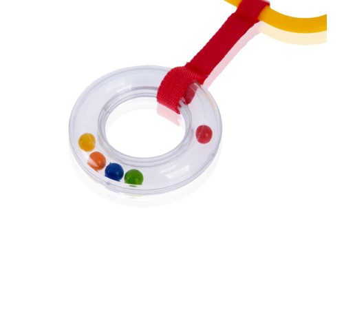 BabyJem Çıngıraklı Puset Halkası 876 Sarı BabyJem Çıngıraklı Puset Halkası 876 Sarı